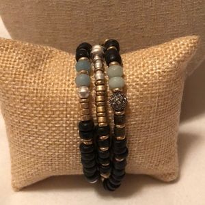 Artisan stretch bracelets